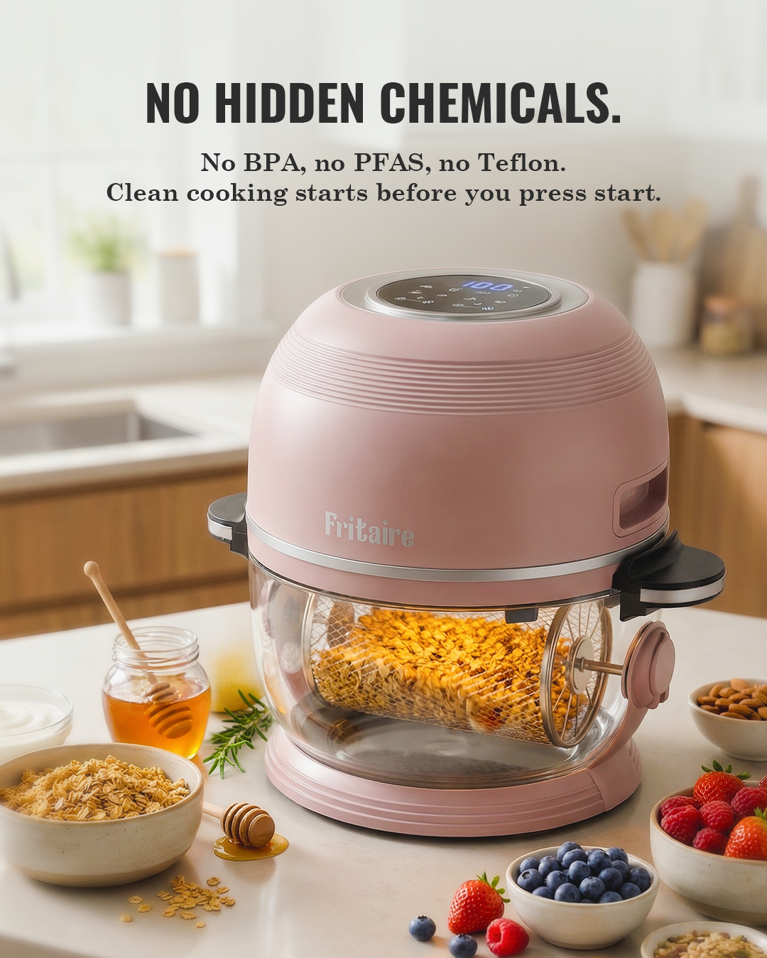 Classic Self-Cleaning Air Fryer™ & Non-Toxic Air Fryer™ - Sage Green